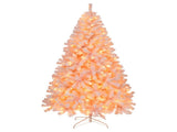 6 FT Artificial Christmas Tree with DIY 100 Warm Lights Battery Operated, 750 Branch Tips and Sturdy 52212843