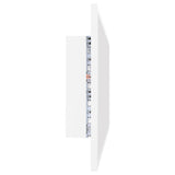 LED Bathroom Mirror White 90x8.5x37 cm Acrylic 804932