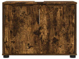 Bathroom Basin Cabinet Smoked Oak 60 x 30 x 60 cm 888752