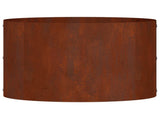 Planter Ring 5 pcs Brown 30 x 30 x 20 cm Weathering Steel 873605