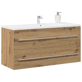 Bathroom Sink Cabinet Artisan Oak 100x38.5x48 cm Engineered Wood 862537