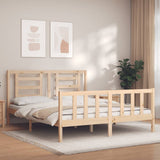 Bed Frame without Mattress 160x200 cm Solid Wood Pine 3192891