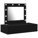 Dressing Table Black 83 x 40 x 70 cm Engineered Wood 865227