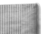 Headboard Concrete Grey Engineered Wood 889638