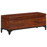 Storage Trunk 110x35x41 cm Solid Acacia Wood 328304