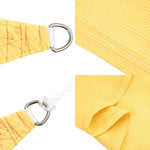 ZNTS Sunshade Sail 160 g/m² Beige 4.5x4.5 m HDPE 311112