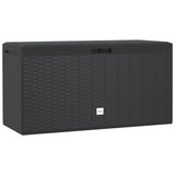 Garden Storage Box Anthracite 114x47x60 cm 49446