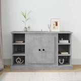 Sideboard Concrete Grey 100x35.5x60 cm Engineered Wood 816444