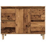 Sink Cabinet Old Wood 80x33x60 cm Engineered Wood 857126