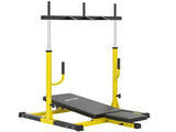 Vertical Leg Press Machine with Adjustable Leg, Back and Head Positions, 1" Standard Plate T3398P425069