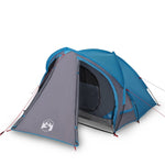 ZNTS Camping Tent Dome 2-Person Blue Waterproof 94340