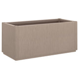 Garden Planter Light Brown 80x36x35 cm PP 368778