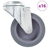 16 pcs Bolt Hole Swivel Casters 75 mm 277853
