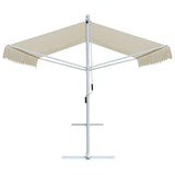Free Standing Awning 4x3 m Cream 143745