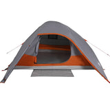 Family Tent Dome 6-Person Grey Waterproof 94725