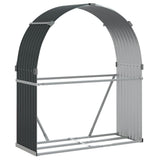 Log Holder Anthracite 120x45x140 cm Galvanised Steel 364561
