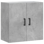 ZNTS Wall Cabinet Concrete Grey 60x31x60 cm Engineered Wood 829968