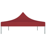 ZNTS Party Tent Roof 4.5x3 m Burgundy 270 g/m² 315370