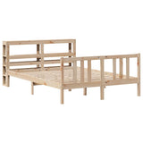 Bed Frame with Headboard without Mattress 120x200 cm 3305967