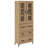 Highboard 2 pcs Artisan Oak 69.5 x 34 x 180 cm Engineered Wood 3415925