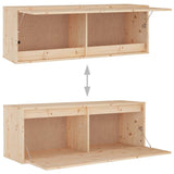 TV Cabinets 3 pcs Solid Wood Pine 3100139