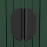 Garden Shed Green 192x108x223 cm Galvanised Steel 319267