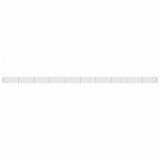 Chain Link Fence with Flange Silver 1x25 m 154041