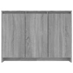 ZNTS Sideboard Grey Sonoma 102x33x75 cm Engineered Wood 813015