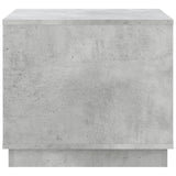 Coffee Table Concrete Grey 51x50x44 cm Engineered Wood 819872
