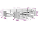 Sectional Sofa Set 7 pcs Natural 3374964