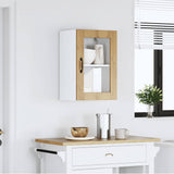 Kitchen Wall Cabinet with Glass Door Porto Artisan Oak 854016