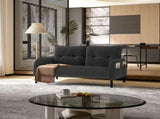 GOMYWAY corduroy fabric, comfortable monochrome double sofa, suitable for living rooms and bedrooms W2678P422270