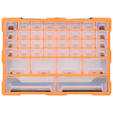 Multi-drawer Organiser with 38 Drawers 52x16x37.5 cm 147577