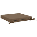 Seat Cushions SOEST 4 pcs 100% Polyester Taupe 50 x 50 x 7 cm 944558