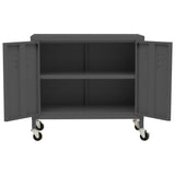 Storage Cabinet Anthracite 60x35x56 cm Steel 336267