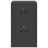 File Cabinet Black 44 x 50 x 74.5 cm Cold-Rolled Steel 891592