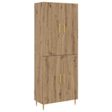 Highboard Artisan oak 69.5 x 34 x 180 cm Engineered Wood 3394579