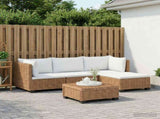 5 pcs Rattan Lounge Set with Cushions GENDT Natural Rattan 3429848