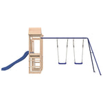 ZNTS Outdoor Playset Solid Wood Pine 3155897
