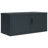 File Cabinet Anthracite 90x40x110 cm Steel 3188328