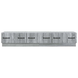 TV Cabinet Grey Sonoma 147 x 34.5 x 27 cm Engineered Wood 895401