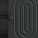 TV Cabinet Black 150 x 31 x 50 cm Engineered Wood 894226