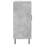 Sideboard Concrete Grey 90x34x80 cm Engineered Wood 828128