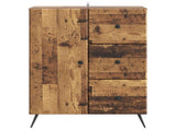 Sideboard Old Wood 66 x 34.5 x 90 cm Engineered Wood 895553