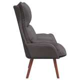 Armchair Grey 69 x 74 x 93 cm Artificial Leather 42001859