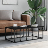 Coffee Table Black 100x50x35.5 cm Engineered Wood 833378