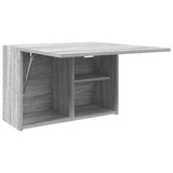 Bathroom Wall Cabinet Grey Sonoma 60x25x40 cm Engineered Wood 860072