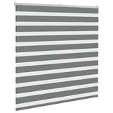 Zebra Blind Dark Grey 150x100 cm Fabric Width 145.9 cm Polyester 4014115