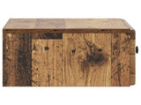 Wall-Mounted Bedside Cabinet 2 pcs Old Wood 49 x 34.5 x 20 cm 899142