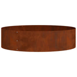 Planter Ring 5 pcs Rusty 80 x 80 x 20 cm Weathering Steel 873633